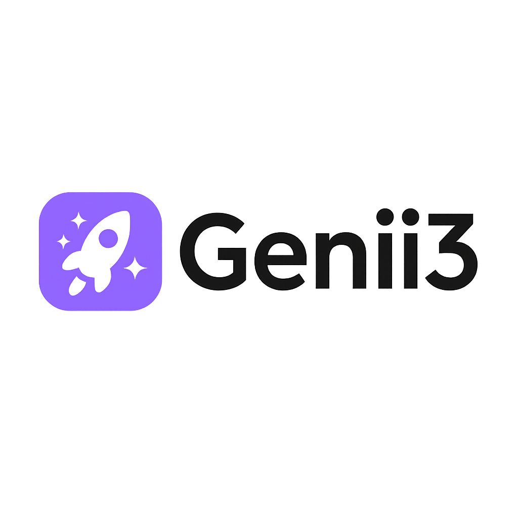 Genii3 AI Video Generator Logo